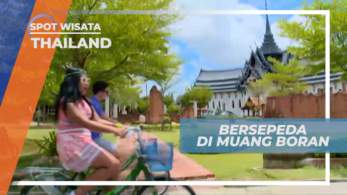 Serunya Berkeliling Naik Sepeda Menuju Museum Outdoor Terbesar di Dunia, Thailand