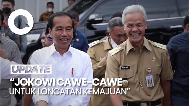 Pdip Jokowi Cawe Cawe Untuk Kemajuan Indonesia Dan Itu Bersama Ganjar