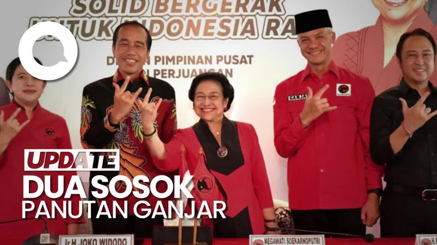 Ganjar: Megawati Guru Politik, Jokowi Mentor Pemerintahan