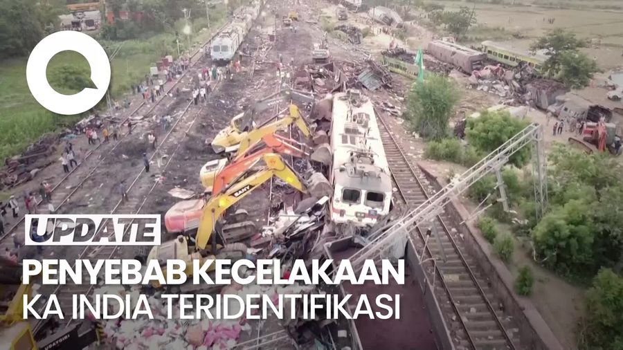 Penyebab Kecelakaan Kereta Api Maut di India Terkuak