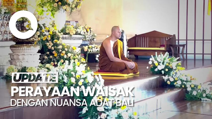 Melihat Perayaan Waisak di Vihara Buddha Sakyamuni Denpasar Bali