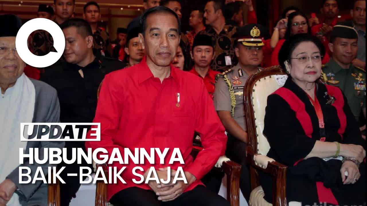 PDIP Bantah Media Asing Soal Isu Keretakan Megawati Dan Jokowi