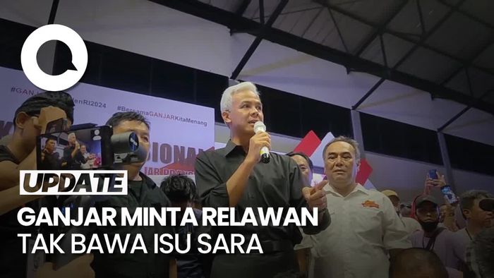 Ganjar ke Relawan: Kita Galang Kekuatan Menangkan 2024 dengan Cara Elegan