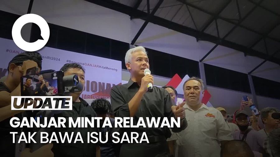 Ganjar ke Relawan: Kita Galang Kekuatan Menangkan 2024 dengan Cara Elegan