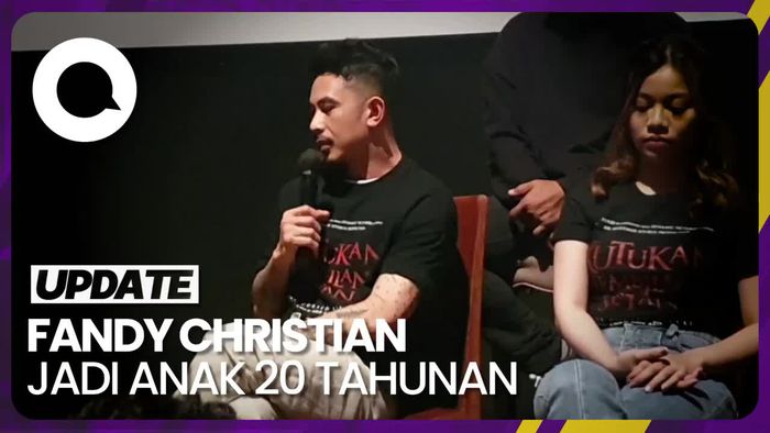 Tantangan Fandy Christian Perankan Karakter Usia 20 Tahunan