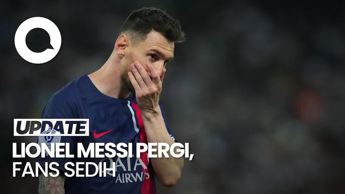 Sayang, Messi Cabut dari PSG Tanpa Trofi Liga Champions