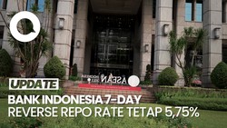 Keuangan Indonesia membaik BI 7-DAY Reverse Repo Rate Tetap 5,75%