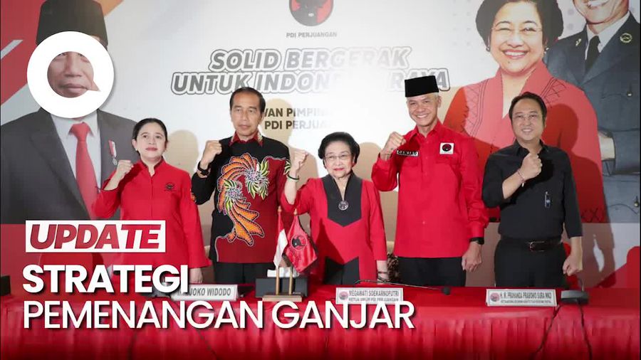 Jokowi dan Megawati akan Hadiri Rakernas PDIP, Bahas Pemenangan Ganjar