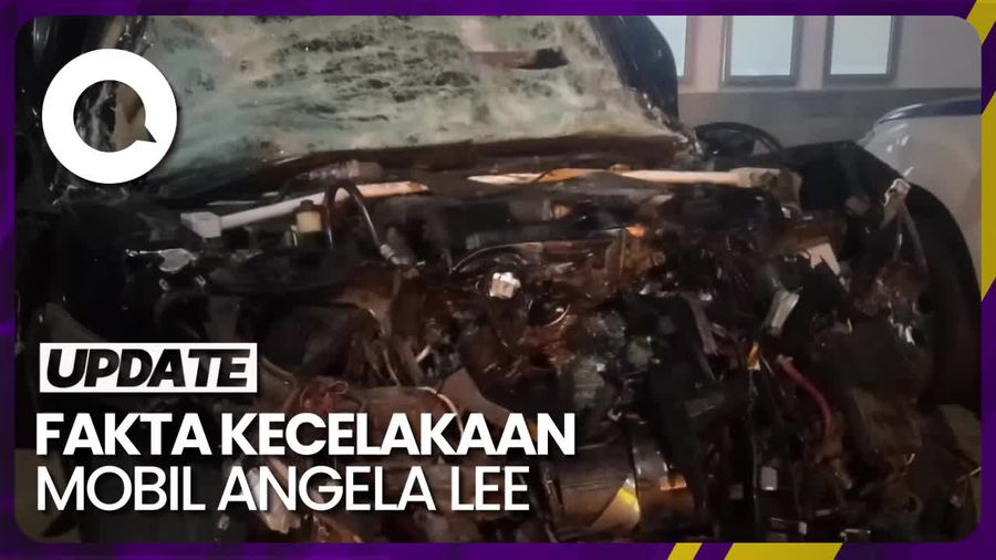 Seputar Kecelakaan Angela Lee, Seruduk Truk hingga Mobil Hancur