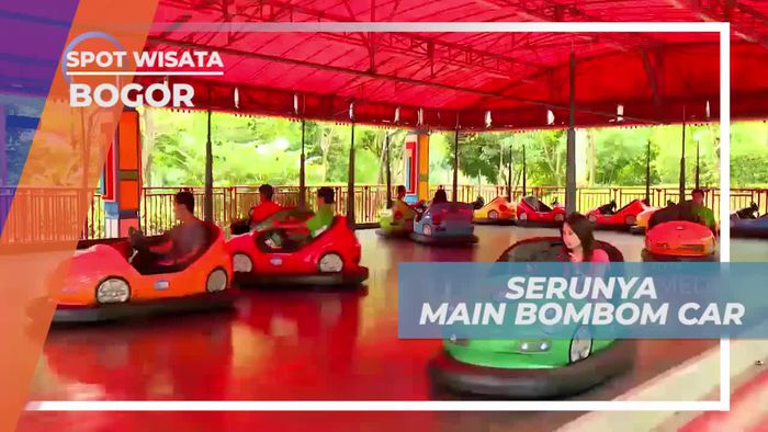 Adu Tangkas Bermain Bom-bom Car di Kota Bogor