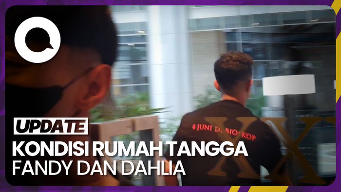 Fandy Christian Bungkam Ditanya Isu Selingkuh dari Dahlia Poland