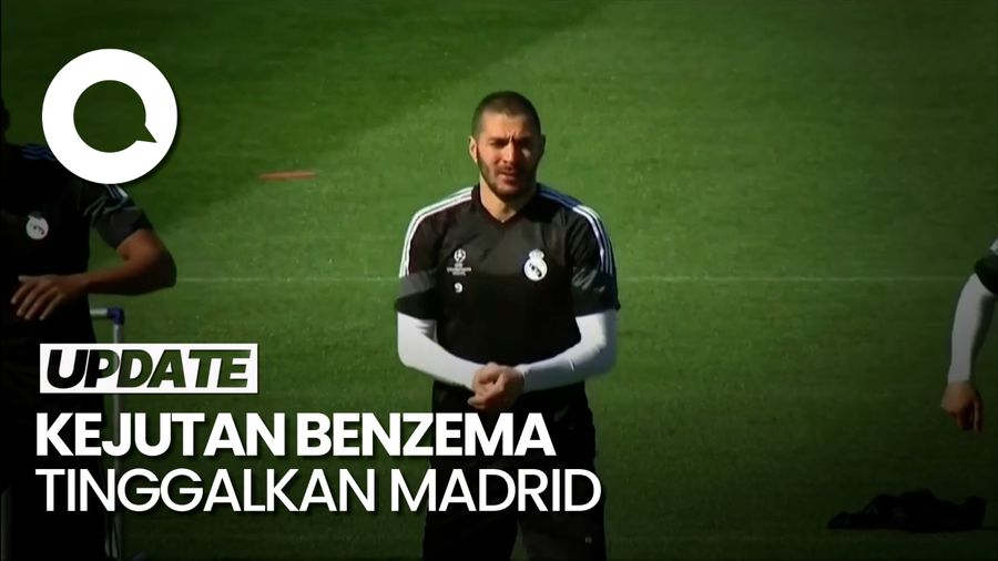 Kagetnya Ancelotti Tahu Benzema Pilih Cabut dari Madrid