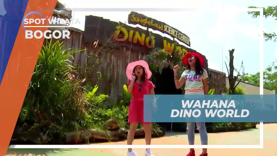 Melihat Dari Dekat Aneka Dinosaurus di Wahana Dino World Bogor