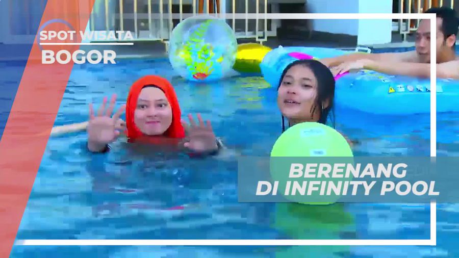 Berenang Menikmati Panorama Alam Kota Bogor Dari Infinity Pool