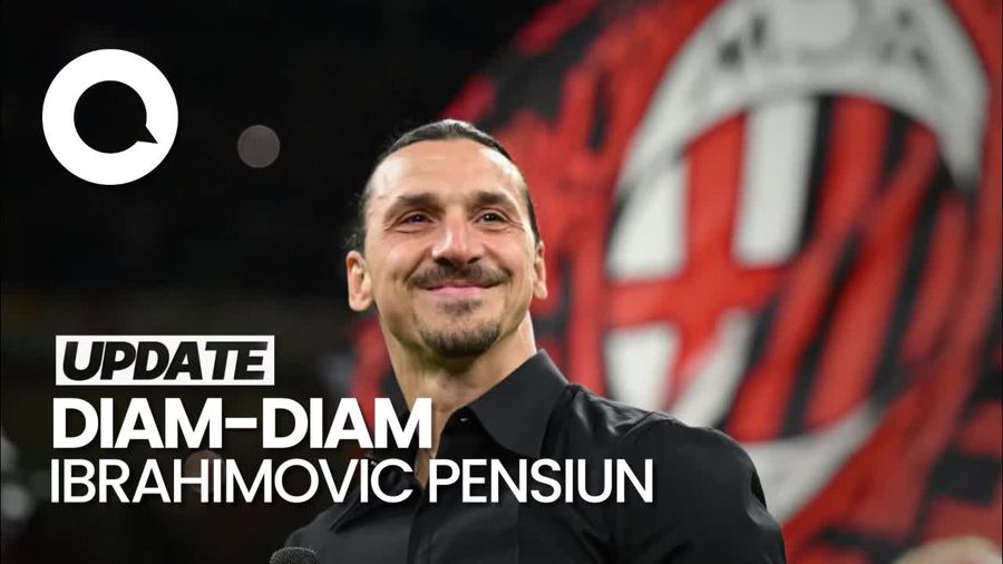 Tak Bicara ke AC Milan, Ibrahimovic Ternyata Pensiun Dadakan