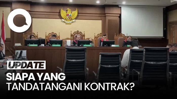 Hakim Cecar Auditor BPKP soal Tanda Tangan Kontrak Sewa Satelit Artemis
