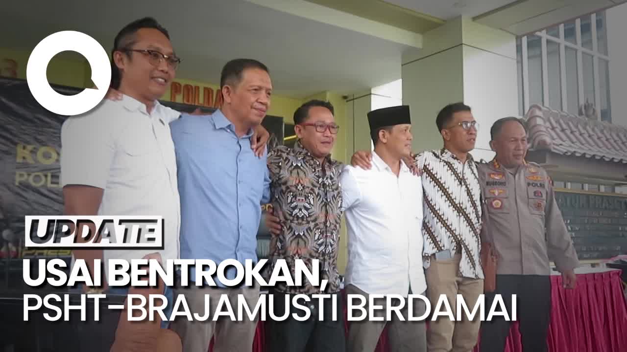 PSHT-Brajamusti Sepakat Damai, Minta Maaf Soal Bentrokan