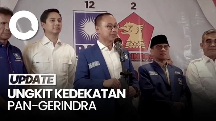 Bertemu Gerindra, PAN: Kalau Mau Kerja Sama Lagi Tinggal Klik Saja