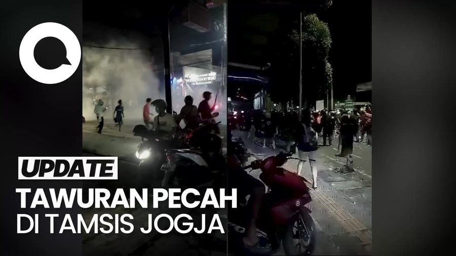 Tawuran di Taman Siswa Jogja, Polisi Turun Tangan