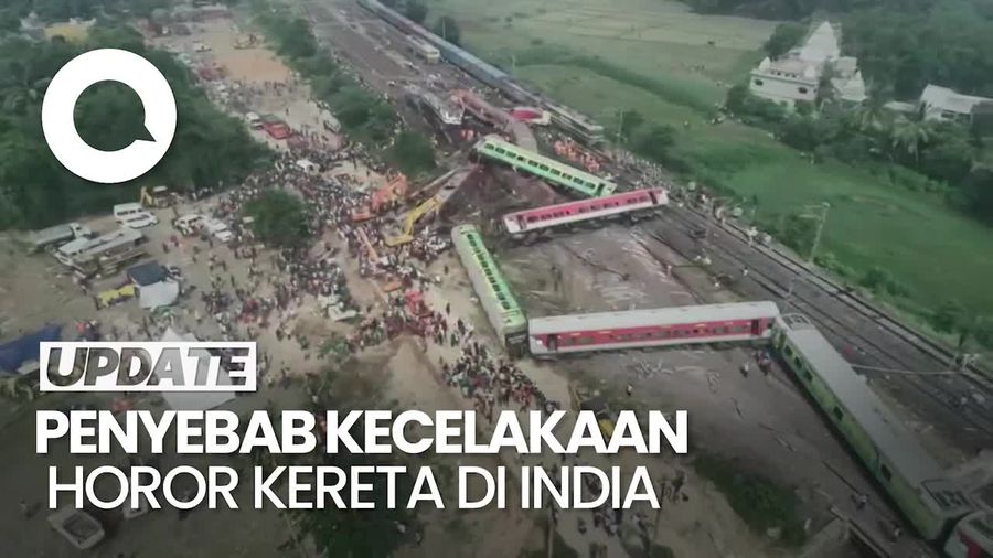 Terkuak Penyebab Kecelakaan Maut Kereta India yang Renggut 275 Nyawa