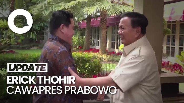 Erick Thohir Disodorkan PAN hingga Masuk Radar Cawapres Prabowo