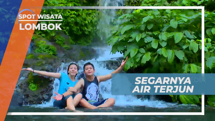 Air Terjun Benang Kelambu, Segarnya Sumber Air Kaki Gunung Rinjani, Lombok
