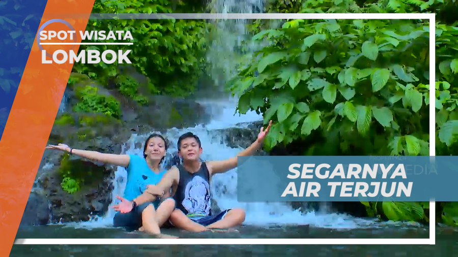 Air Terjun Benang Kelambu, Segarnya Sumber Air Kaki Gunung Rinjani, Lombok