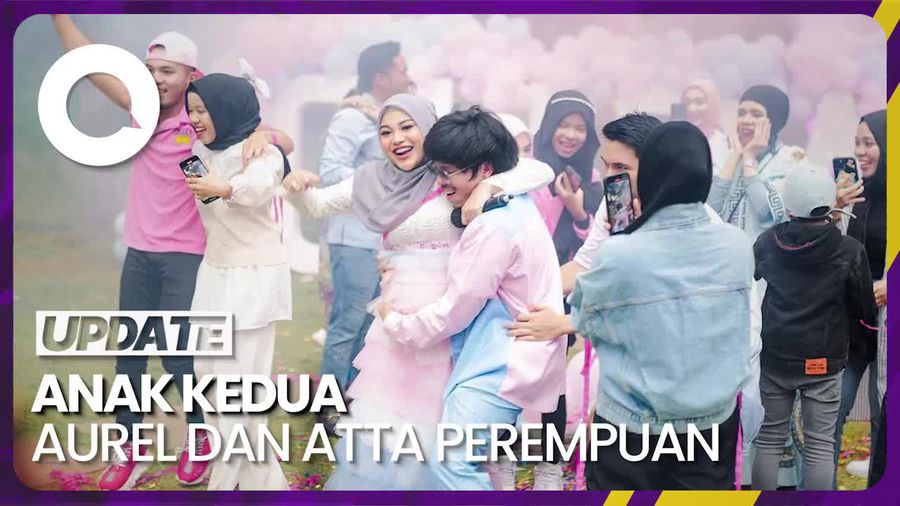 Aurel dan Atta Halilintar Umumkan Jenis Kelamin Anak Kedua