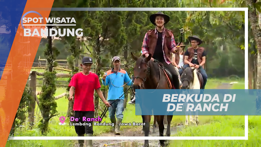 Menikmati Serunya Berkuda Mengelilingi Taman Wisata Satwa, Bandung