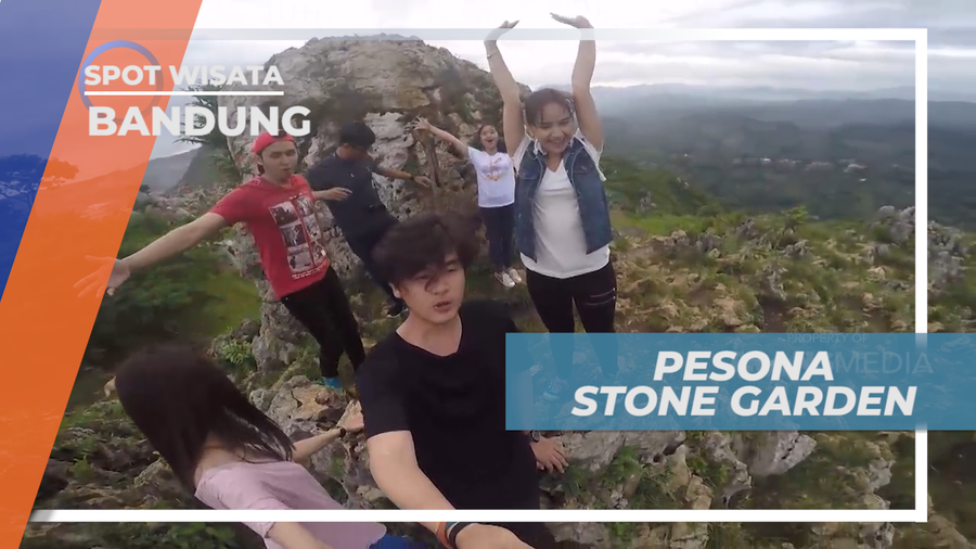 Menikmati Indahnya Pesona Stone Garden di Puncak Panyawangan, Bandung