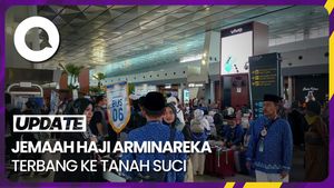 Suasana Keberangkatan Jemaah Haji Arminareka Perdana ke Tanah Suci