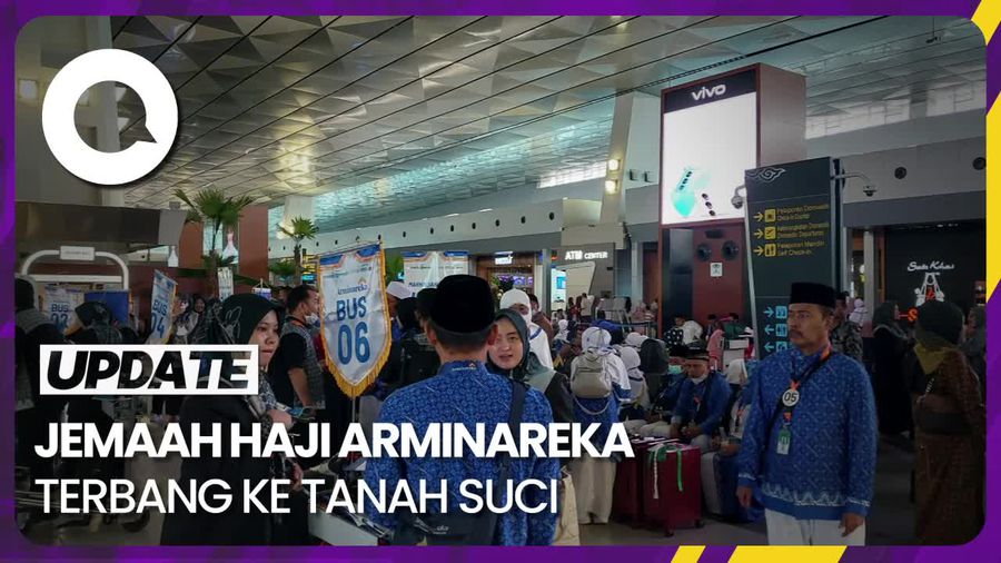 Suasana Keberangkatan Jemaah Haji Arminareka Perdana ke Tanah Suci