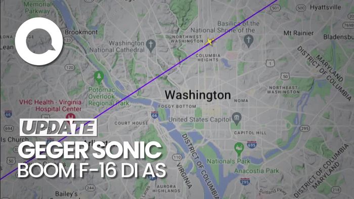 Kronologi F-16 AS Kejar Pesawat Cessna hingga Timbulkan Sonic Boom