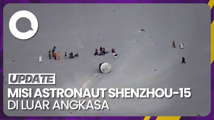 Astronaut Shenzhou-15 Kembali ke Bumi Usai 6 Bulan di Luar Angkasa