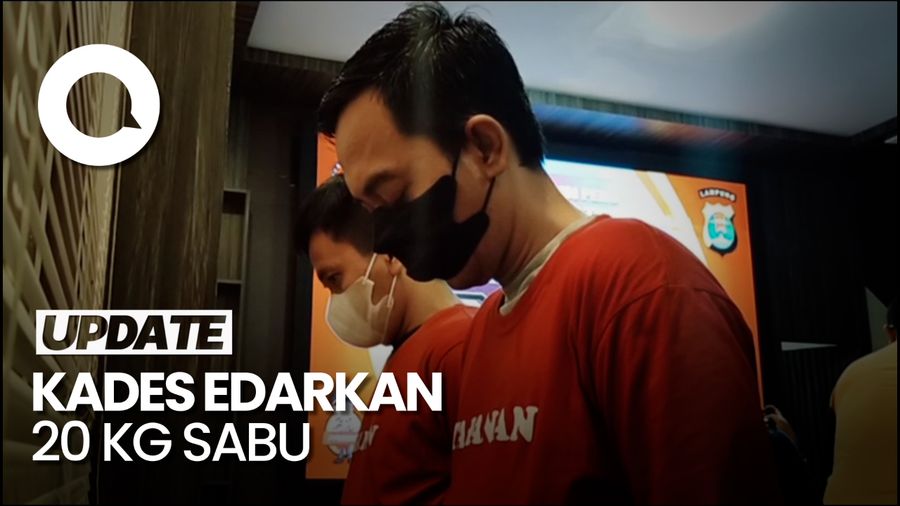 Jadi Bandar Narkoba, Kades di Tanggamus Lampung Ditangkap