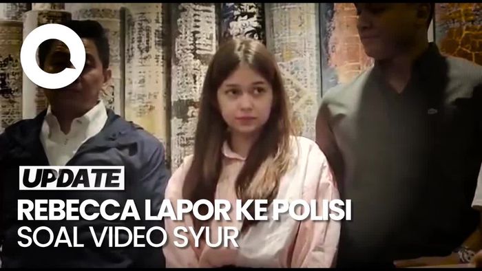 Rebecca Klopper Serahkan ke Polisi soal Kasus Video Syur