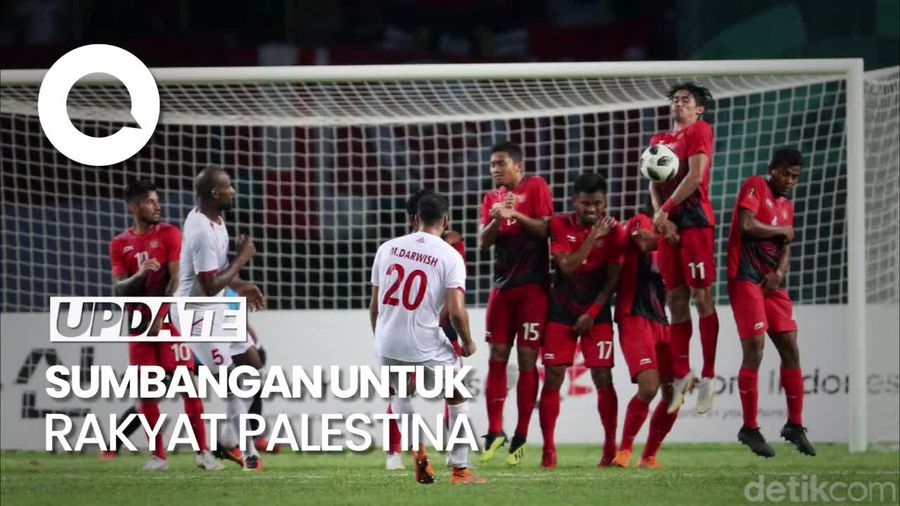 RI Vs Palestina: 10% Penjualan Tiket untuk Perjuangan Rakyat Palestina