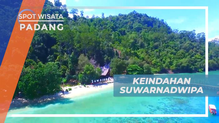 Menikmati Indahnya Pemandangan Alam Pantai Swarnadwipa, Padang