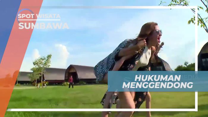 Keseruan Bermain Permainan Tiup Balon di Sumbawa