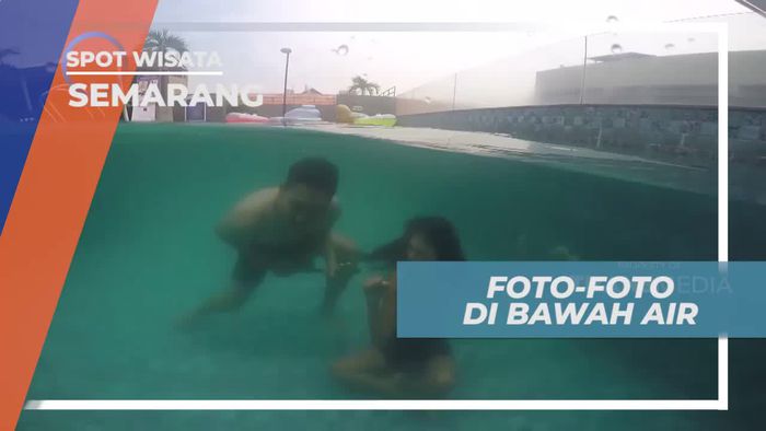 Adu Nyentrik Lomba Foto di Bawah Air, Semarang