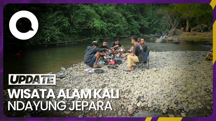 Serunya Camping dan Berenang di Kali Ndayung Jepara