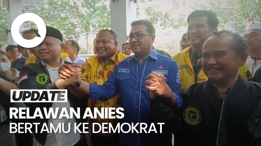 Sekber KIB Beserta Kader Senior PPP Sambangi AHY, Ada Apa?