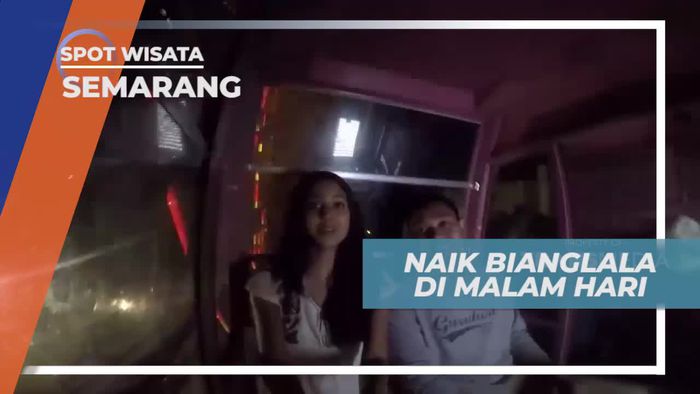 Menikmati Keindahan Panorama Kota Semarang di Malam Hari Dengan Bianglala
