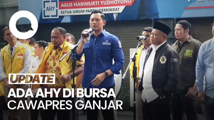 Respons AHY kala Disebut Masuk Bursa Cawapres Ganjar
