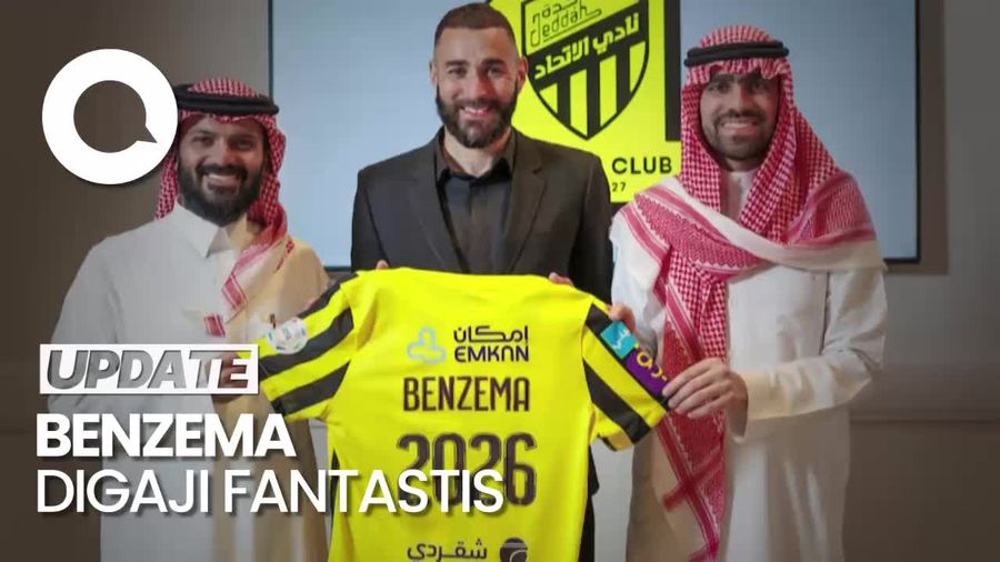 Sah! Karim Benzema Jadi Pemain Al Ittihad