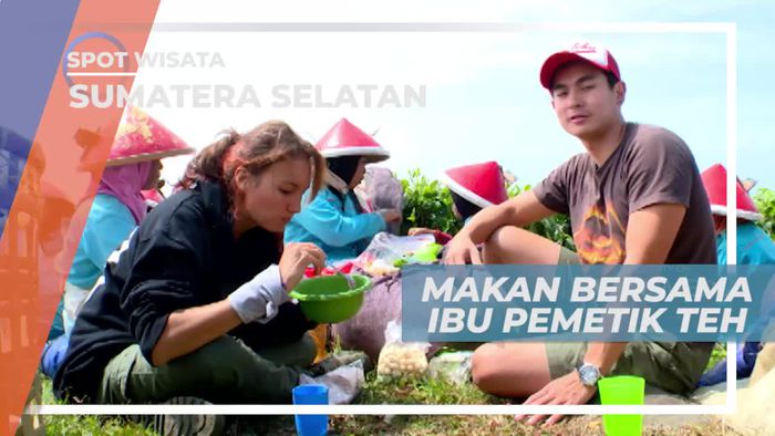 Santap Siang Bersama Para Petani Teh, Pagaralam Sumatera Selatan