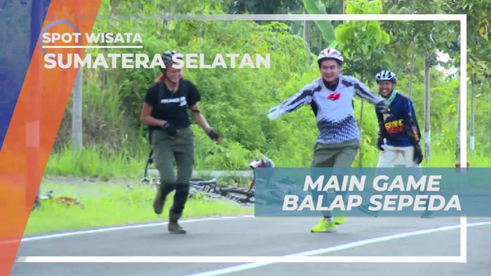 Adu Cepat Lomba Balap Sepeda di Pagaralam Sumatera Selatan
