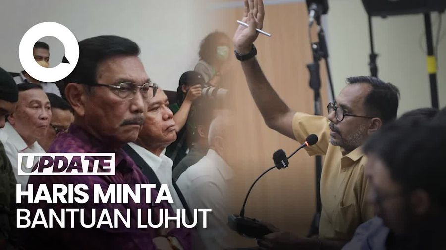 Haris Minta Tolong ke Luhut Urus Saham Sebelum Podcast Muncul