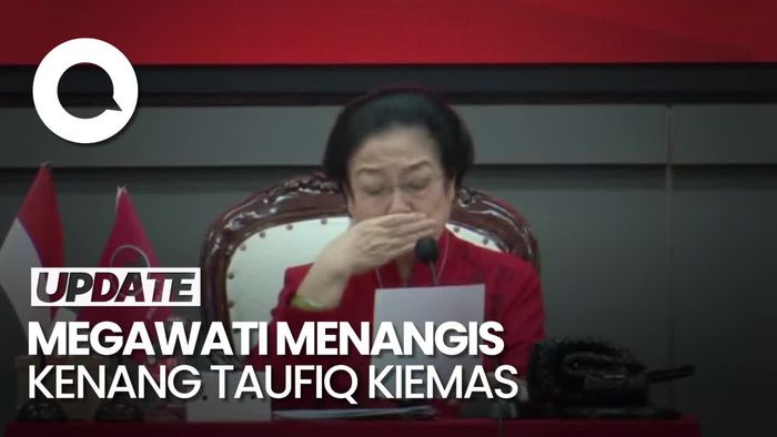 Megawati Menangis, Kenang 10 Tahun Meninggalnya Taufiq Kiemas