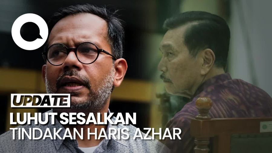 Luhut Ngaku Pernah Dorong Haris Azhar Ambil Gelar Doktor di Harvard
